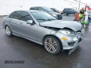 2013 Mercedes-Benz C-Class C 300 Sport with VIN WDDGF8AB8DA804855, listed as a IAAI auction lot 41926138 with 140,140 mi miles. Bid and sale history available at carsss.com. Image 1.