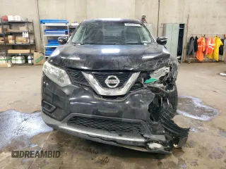 2014 Nissan Rogue S with VIN 5N1AT2MV5EC856022, listed as a Copart auction lot 44601055 with 95,637 mi miles and Salvage Title. Bid and sale history available at carsss.com. Image 5.