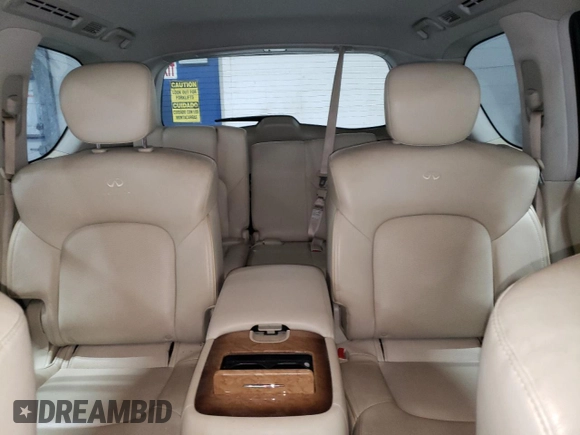 2011 Infiniti QX56 7-passenger with VIN JN8AZ2NE5B9005076, listed as a Copart auction lot 71878064 with 174,359 mi miles and Clean Title. Bid and sale history available at carsss.com. Image 10.