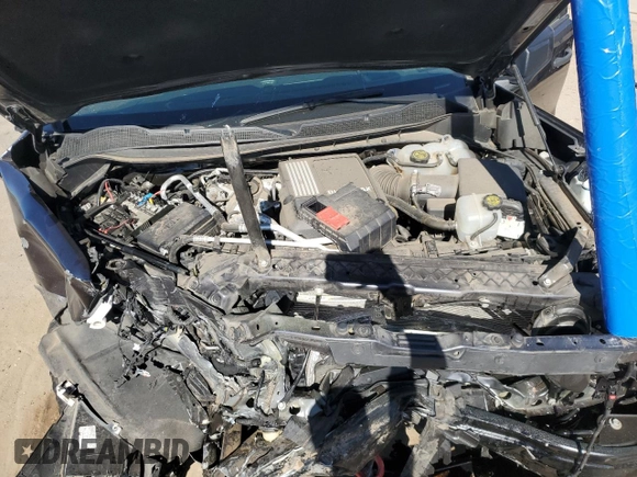 2022 Chevrolet Silverado 1500 Custom Trail Boss with VIN 3GCUDCETXNG649141, listed as a Copart auction lot 43565075 with 53,898 mi miles and Salvage Title. Bid and sale history available at DreamBid. Image 12.