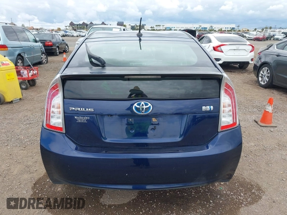 2013 Toyota Prius One with VIN JTDKN3DU4D1724816, listed as a IAAI auction lot 42052277 with 68,755 mi miles and . Bid and sale history available at DreamBid. Image 16.