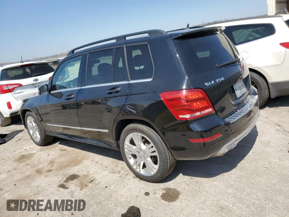 2015 Mercedes-Benz GLK with VIN WDCGG5HB1FG439148, listed as a Copart auction lot 52016935 with 185,660 mi miles and Salvage Title. Bid and sale history available at carsss.com. Image 2.