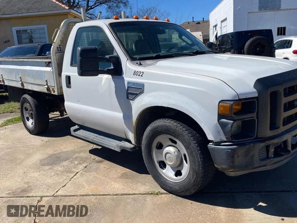 2008 Ford F-350 XL with VIN 1FDSF34508EC04550, listed as a Copart auction lot 47067805 with 93,848 mi miles and Clean Title. Bid and sale history available at DreamBid. Image 1.
