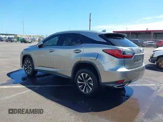 2020 Lexus RX with VIN 2T2HZMAA9LC163081, listed as a IAAI auction lot 41627232 with 38,153 mi miles. Bid and sale history available at carsss.com. Image 3.