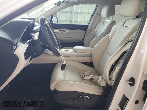 2025 Genesis GV70 2.5T with VIN 5NMMADTBXSH035022, listed as a Copart auction lot 51664685 with 1,015 mi miles and Salvage title. Bid and sale history available at DreamBid. Image 7.