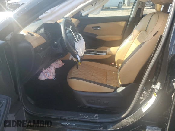 2023 Nissan Sentra SV with VIN 3N1AB8CV0PY316215, listed as a Copart auction lot 48631045 with 63,233 mi miles and Salvage Title. Bid and sale history available at DreamBid. Image 7.