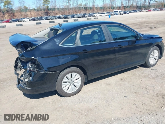 2019 Volkswagen Jetta S with VIN 3VWC57BU3KM193927, listed as a IAAI auction lot 41766715 with 48,557 mi miles and . Bid and sale history available at DreamBid. Image 4.