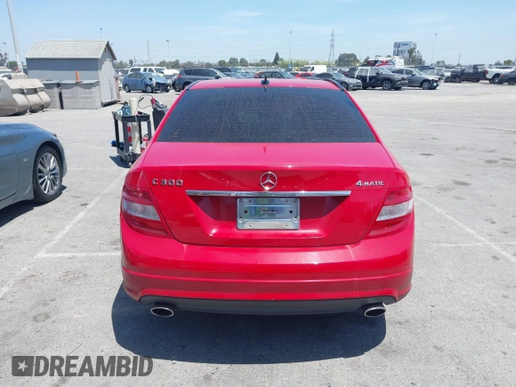 2009 Mercedes-Benz C 300 Sport with VIN WDDGF81X99R068707, listed as a IAAI auction lot 42338074 with 106,559 mi miles and . Bid and sale history available at DreamBid. Image 16.