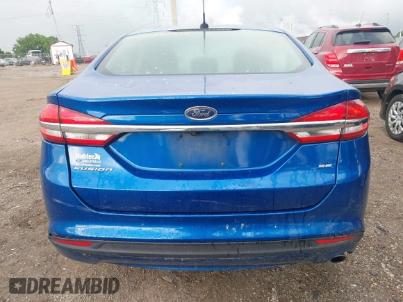 2017 Ford Fusion SE with VIN 3FA6P0H75HR148976, listed as a IAAI auction lot 42325494 with 179,567 mi miles and . Bid and sale history available at DreamBid. Image 16.