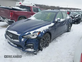 2016 Infiniti Q50 Red Sport 400 с VIN JN1FV7AR9GM452066, выставлен на аукционе IAAI как лот 41271398 с пробегом 95 249 миль миль и . История ставок и продаж доступна на DreamBid. Изображение 16.