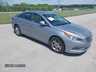 2015 Hyundai Sonata 2.4L SE with VIN 5NPE24AF0FH222804, listed as a IAAI auction lot 42188889 with 131,768 mi miles. Bid and sale history available at carsss.com. Image 1.