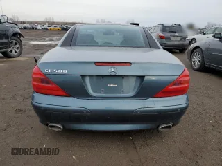 2003 Mercedes-Benz SL 500 with VIN WDBSK75F93F008171, listed as a Copart auction lot 83149314 with 152,312 mi miles and Clean title. Bid and sale history available at DreamBid. Image 6.