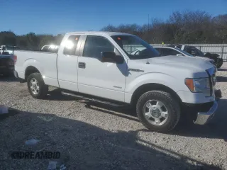 2014 Ford F-150 XL with VIN 1FTFX1CT6EKE65590, listed as a Copart auction lot 80848964 with 176,491 mi miles and Salvage Title. Bid and sale history available at carsss.com. Image 4.