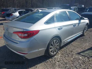 2017 Hyundai Sonata Sport with VIN 5NPE34AF8HH569247, listed as a IAAI auction lot 41494824 with 98,066 mi miles and . Bid and sale history available at DreamBid. Image 4.