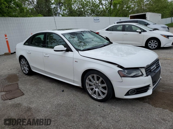 2012 Audi A4 Premium Plus z VIN WAUFFAFLXCN011690, wystawiony jako Copart lot #55560135 z przebiegiem 107 681 mil mil oraz Szkoda całkowita • Salvage title. Historia ofert i sprzedaży dostępna na DreamBid. Obrazek 4.