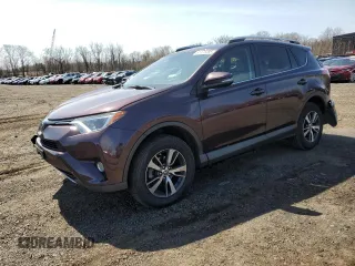 2018 Toyota RAV4 XLE with VIN 2T3RFREVXJW841741, listed as a Copart auction lot 51378385 with 114,842 mi miles and Salvage Title. Bid and sale history available at carsss.com. Image 1.