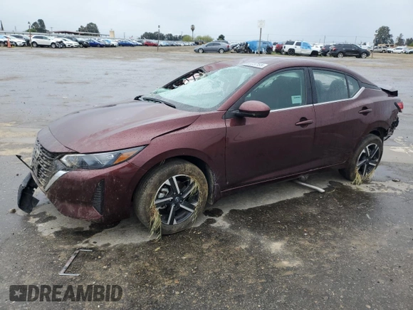 2024 Nissan Sentra SV with VIN 3N1AB8CV4RY241604, listed as a Copart auction lot 51223755 with 31,400 mi miles and Salvage Title. Bid and sale history available at DreamBid. Image 1.