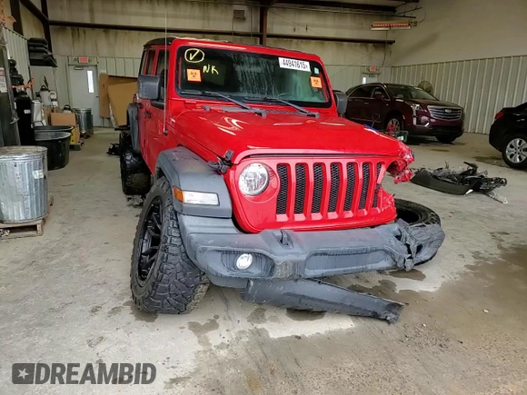 2021 Jeep Wrangler Unlimited Sport S z VIN 1C4HJXDN4MW625647, wystawiony jako Copart lot #44941615 z przebiegiem 86 115 mil mil oraz Szkoda całkowita • Salvage title. Historia ofert i sprzedaży dostępna na DreamBid. Obrazek 12.
