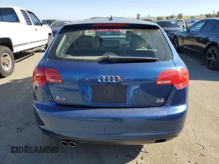 2008 Audi A3 S-Line with VIN WAUKD78P08A094763, listed as a Copart auction lot 42447185 with 118,902 mi miles and Salvage Title. Bid and sale history available at carsss.com. Image 6.