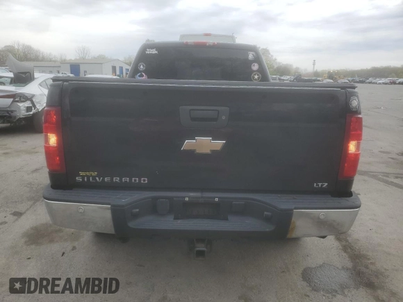 2008 Chevrolet Silverado 1500 LTZ with VIN 2GCEK19J981240990, listed as a Copart auction lot 53208325 with 194,451 mi miles and Salvage Title. Bid and sale history available at DreamBid. Image 6.
