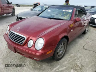 1999 Mercedes-Benz CLK 320/430 with VIN WDBLK65G6XT026223, listed as a Copart auction lot 75452344 with Not Provided miles and Salvage Title. Bid and sale history available at DreamBid. Image 1.