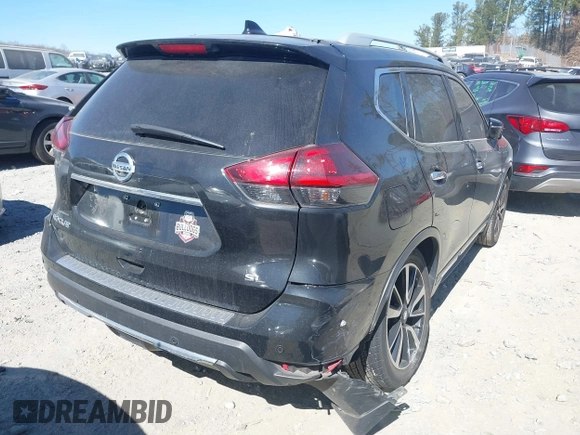 2019 Nissan Rogue SL with VIN 5N1AT2MT6KC706074, listed as a IAAI auction lot 41701145 with 70,116 mi miles and . Bid and sale history available at DreamBid. Image 4.