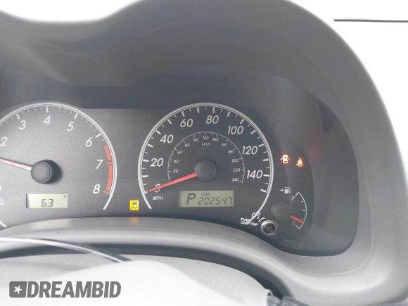 2010 Toyota Corolla z VIN 1NXBU4EE3AZ377078, wystawiony jako IAAI lot #42355051 z przebiegiem 202 547 mil mil oraz . Historia ofert i sprzedaży dostępna na DreamBid. Obrazek 7.