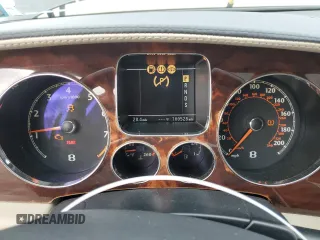 2007 Bentley Flying Spur with VIN SCBBR93W778040920, listed as a Copart auction lot 48711225 with 100,528 mi miles and Salvage title. Bid and sale history available at DreamBid. Image 9.