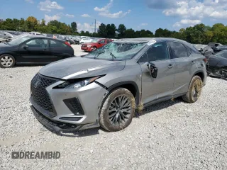 2021 Lexus RX with VIN 2T2SZMDA3MC308425, listed as a Copart auction lot 69463924 with 74,331 mi miles and Salvage Title. Bid and sale history available at carsss.com. Image 1.