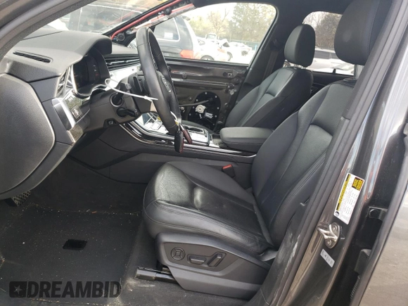 2022 Audi Q7 Prestige with VIN WA1VXBF74ND003740, listed as a Copart auction lot 80952584 with 34,904 mi miles and Salvage title. Bid and sale history available at DreamBid. Image 7.