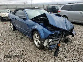 2008 Ford Mustang GT Deluxe with VIN 1ZVHT85HX85173687, listed as a Copart auction lot 43160095 with Not Provided miles and Salvage Title. Bid and sale history available at DreamBid. Image 11.