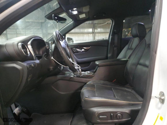 2020 Chevrolet Blazer Premier with VIN 3GNKBLRS5LS543602, listed as a Copart auction lot 79657344 with 63,197 mi miles and Salvage Title. Bid and sale history available at carsss.com. Image 7.