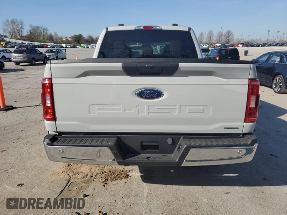 2023 Ford F-150 XL with VIN 1FTEW1C80PKD44468, listed as a Copart auction lot 50555375 with 49,411 mi miles and Clean title. Bid and sale history available at DreamBid. Image 6.