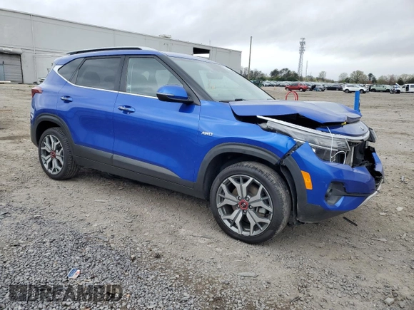 2021 Kia Seltos S z VIN KNDEUCA29M7039114, wystawiony jako Copart lot #51789855 z przebiegiem 65 677 mil mil oraz Szkoda całkowita • Salvage title. Historia ofert i sprzedaży dostępna na DreamBid. Obrazek 4.