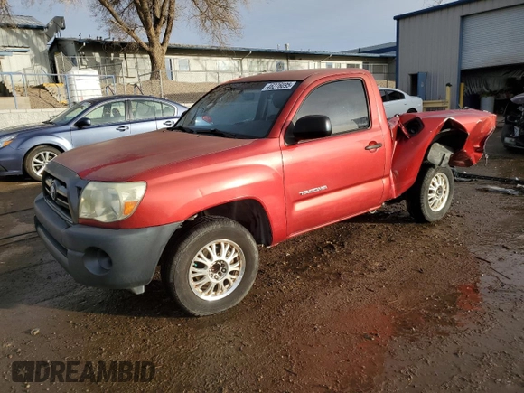 2006 Toyota Tacoma with VIN 5TENX22N96Z316494, listed as a Copart auction lot 46276095 with 160,060 mi miles and Salvage Title. Bid and sale history available at carsss.com. Image 1.
