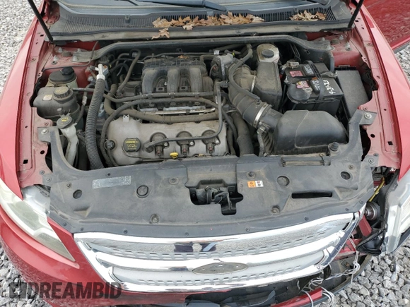 2011 Ford Taurus SEL with VIN 1FAHP2EW0BG121098, listed as a Copart auction lot 50646425 with 50,346 mi miles and Salvage Title. Bid and sale history available at carsss.com. Image 12.