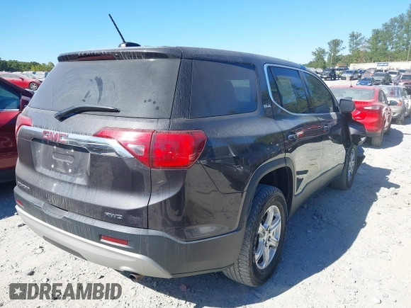 2018 GMC Acadia SLE with VIN 1GKKNRLAXJZ236434, listed as a IAAI auction lot 40623526 with 91,575 mi miles and . Bid and sale history available at DreamBid. Image 4.