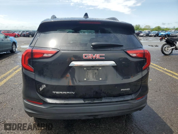 2019 GMC Terrain SLE with VIN 3GKALTEV9KL292520, listed as a Copart auction lot 57229465 with 71,080 mi miles and Salvage title. Bid and sale history available at DreamBid. Image 6.