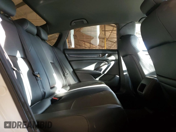 2019 Honda Accord Sedan Sport 1.5T with VIN 1HGCV1F35KA142574, listed as a Copart auction lot 48250975 with 57,115 mi miles and Salvage Title. Bid and sale history available at carsss.com. Image 10.