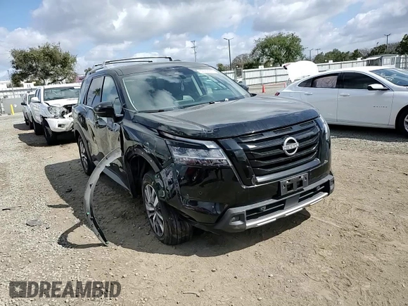 2023 Nissan Pathfinder SL z VIN 5N1DR3CA3PC223523, wystawiony jako Copart lot #50059235 z przebiegiem 63 702 mil mil oraz Szkoda całkowita • Salvage title. Historia ofert i sprzedaży dostępna na DreamBid. Obrazek 12.