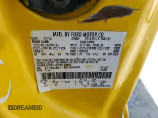 2014 Ford F-350 XL с VIN 1FT8X3BT1EEA95587, выставлен на аукционе Copart как лот 65622335 с пробегом 244 688 миль миль и Чистый • Clean title. История ставок и продаж доступна на DreamBid. Изображение 12.