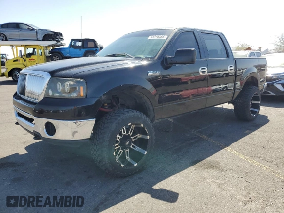 2006 Ford F-150 XLT with VIN 1FTPW14556KD72391, listed as a Copart auction lot 52216265 with 203,699 mi miles and Clean Title. Bid and sale history available at carsss.com. Image 1.