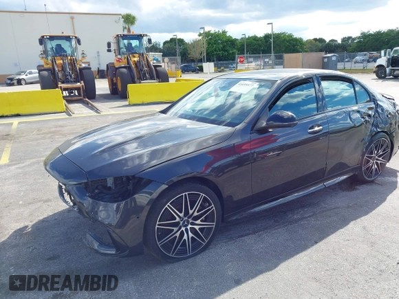 2024 Mercedes-Benz C 43 AMG with VIN W1KAF8HB6RR185662, listed as a IAAI auction lot 41699577 with 7,044 mi miles and . Bid and sale history available at DreamBid. Image 18.