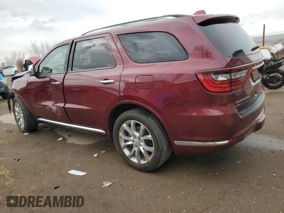 2017 Dodge Durango Citadel z VIN 1C4SDJET5HC903955, wystawiony jako Copart lot #87325694 z przebiegiem 140 852 mil mil oraz Szkoda całkowita • Salvage title. Historia ofert i sprzedaży dostępna na DreamBid. Obrazek 2.