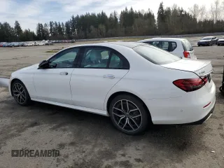 2023 Mercedes-Benz E 350 with VIN W1KZF8EB3PB150199, listed as a Copart auction lot 46922695 with 20,487 mi miles and Salvage Title. Bid and sale history available at DreamBid. Image 2.
