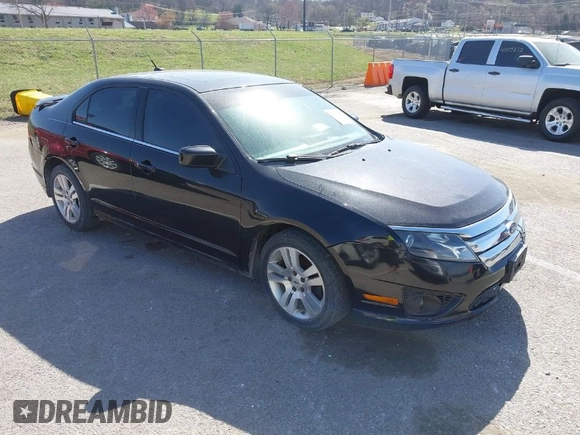 2011 Ford Fusion SE with VIN 3FAHP0HA8BR232236, listed as a IAAI auction lot 41819322 with 196,339 mi miles. Bid and sale history available at carsss.com. Image 1.