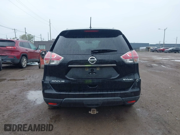 2016 Nissan Rogue SV z VIN KNMAT2MV0GP603383, wystawiony jako IAAI lot #42165722 z przebiegiem Nie podano mil oraz . Historia ofert i sprzedaży dostępna na DreamBid. Obrazek 16.