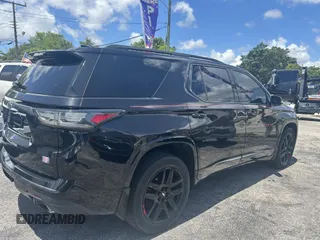 2020 Chevrolet Traverse Premier with VIN 1GNERKKW2LJ102589, listed as a IAAI auction lot 42476683 with 53,465 mi miles and . Bid and sale history available at DreamBid. Image 4.