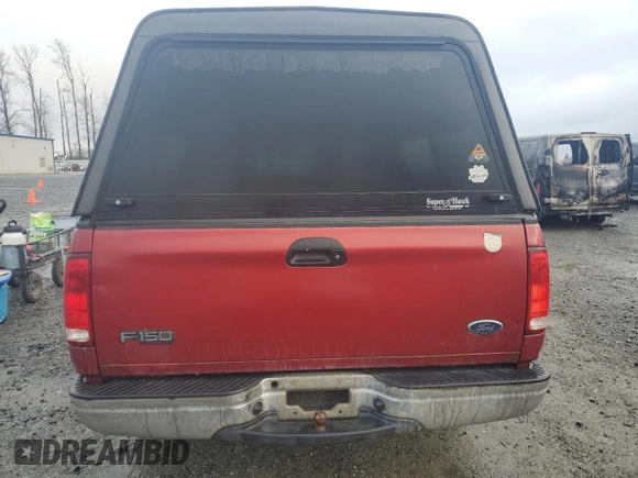 2002 Ford F-150 XL with VIN 2FTRX17262CA25366, listed as a Copart auction lot 48601465 with 291,531 mi miles and Clean Title. Bid and sale history available at carsss.com. Image 6.