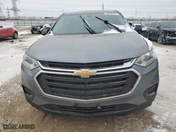 2018 Chevrolet Traverse LS with VIN 1GNERFKW5JJ257433, listed as a Copart auction lot 88950795 with 0 mi miles and Salvage Title. Bid and sale history available at carsss.com. Image 5.
